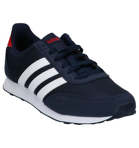 adidas v racer 2.0 sneakers blauw wit heren|adidas Men's V Racer 2.0 Running Shoe .